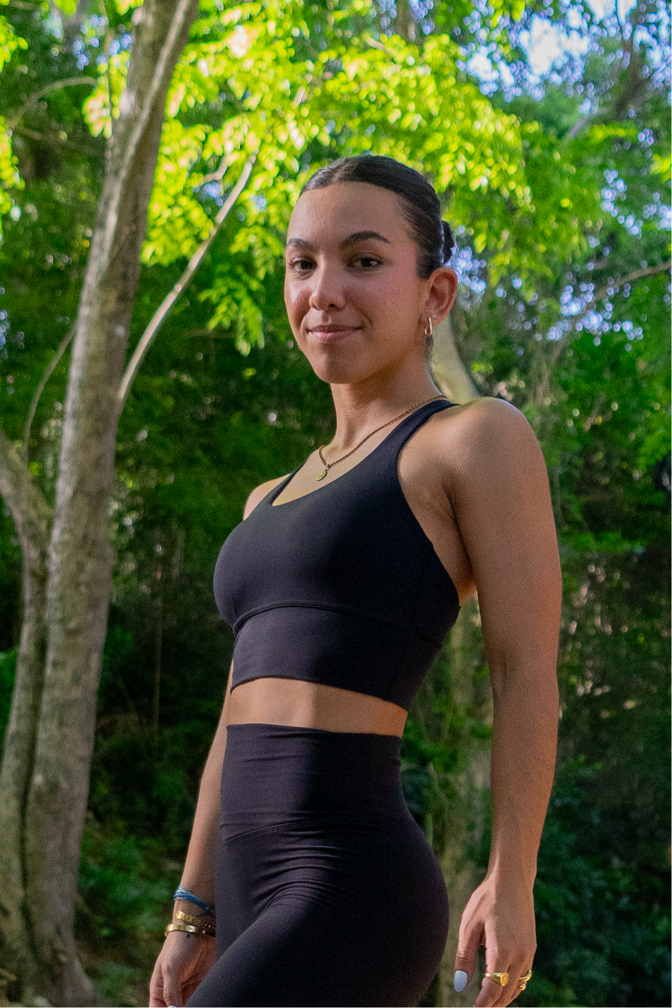 Stella Black Tank Bra