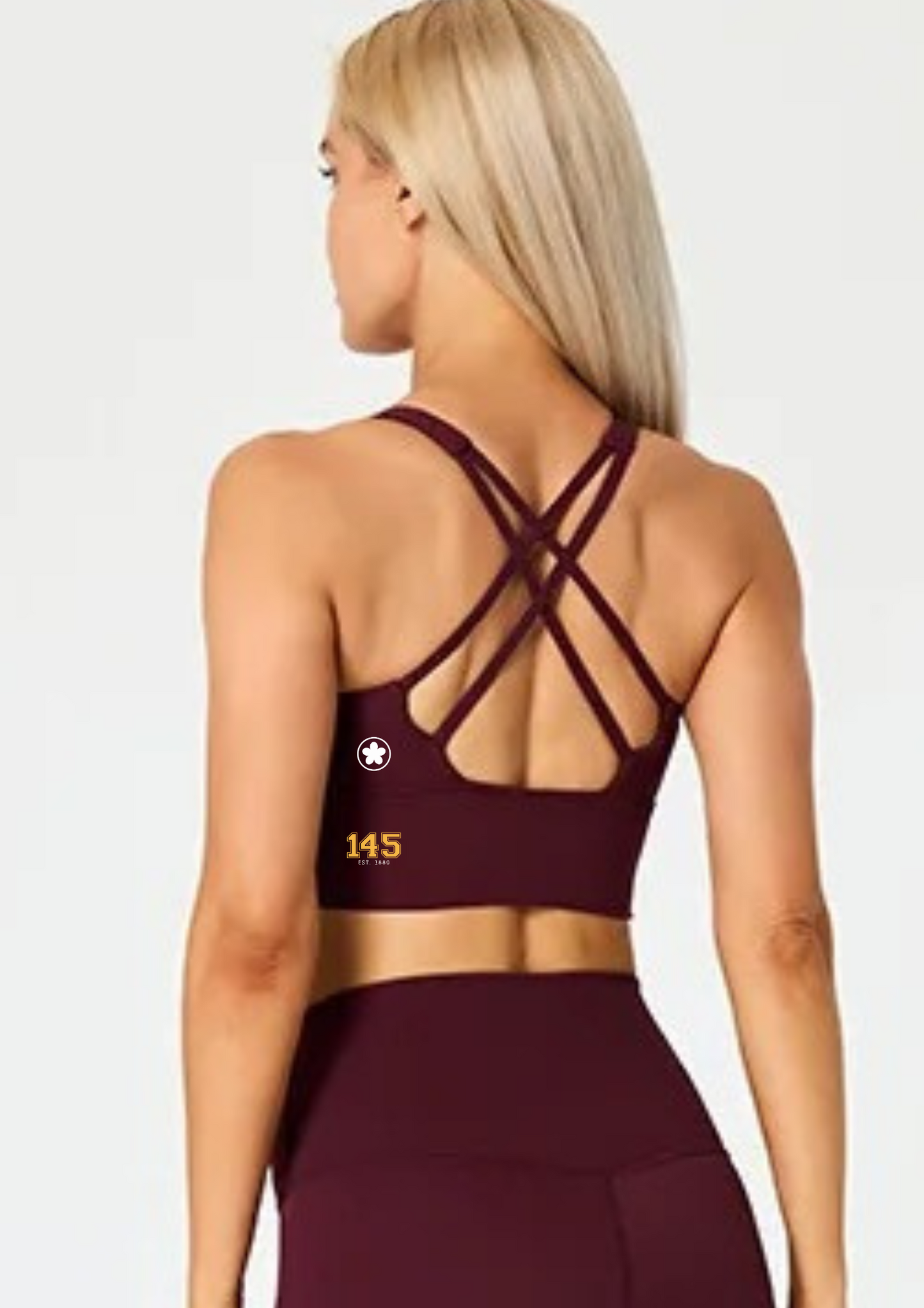 SDT Maroon Sport Bra