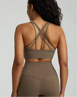 Stella Mocha Tank Bra